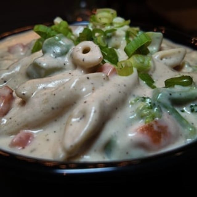 White Sauce Pasta.