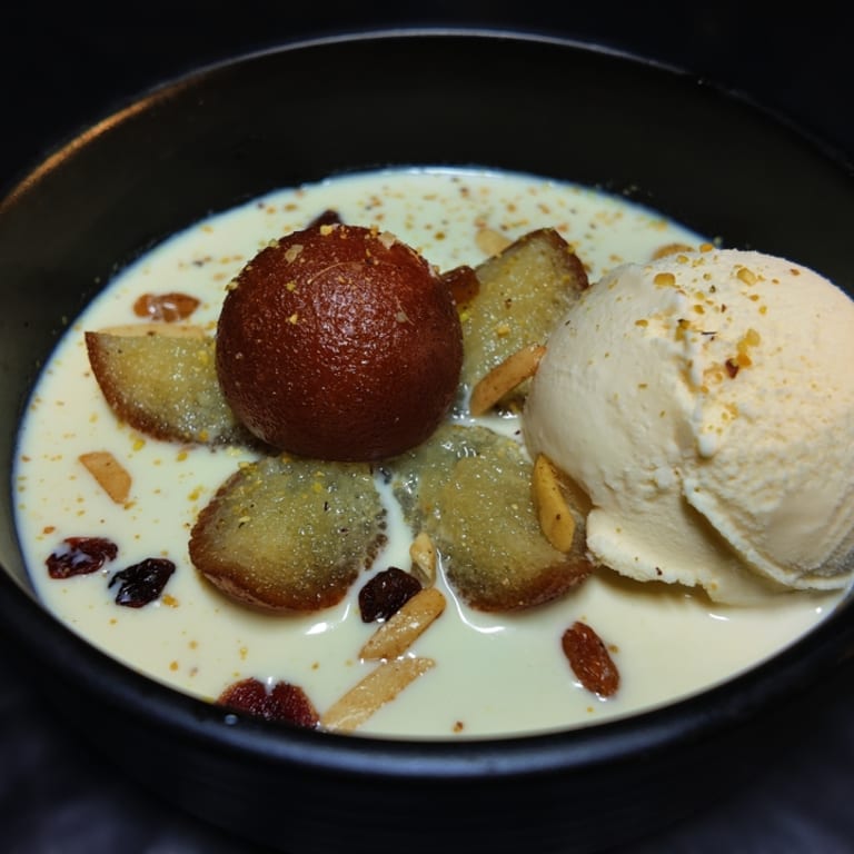 Indulge in our gulab jamun